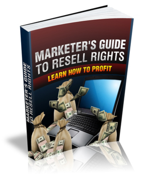Product picture Marketing Guide To Resale Rights