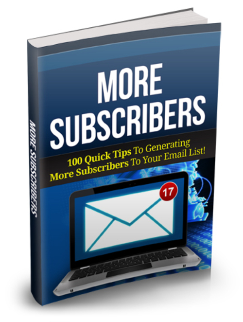 Product picture How to get More Subscribers